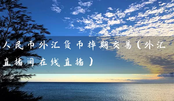 人民币外汇货币掉期交易（外汇直播间在线直播）_https://www.tjbxgbcj.com_期货直播间_第1张