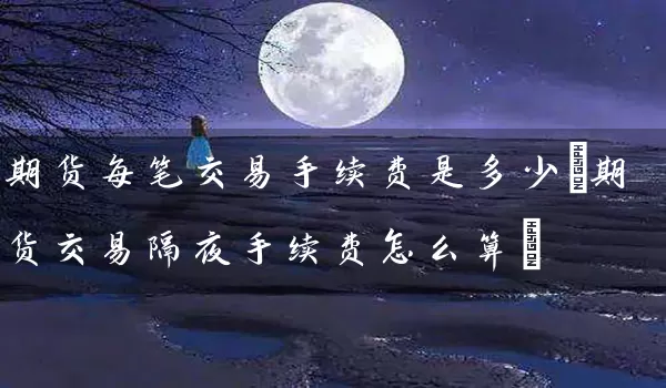 期货每笔交易手续费是多少(期货交易隔夜手续费怎么算)_https://www.tjbxgbcj.com_原油期货_第1张